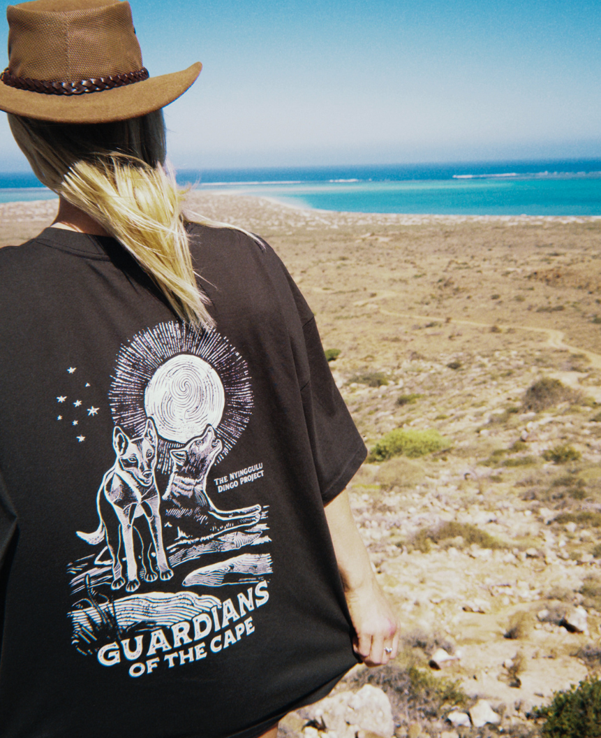 STAY TRUE - Guardians of the Cape Tee | Nyinggulu Dingo Project | BLACK