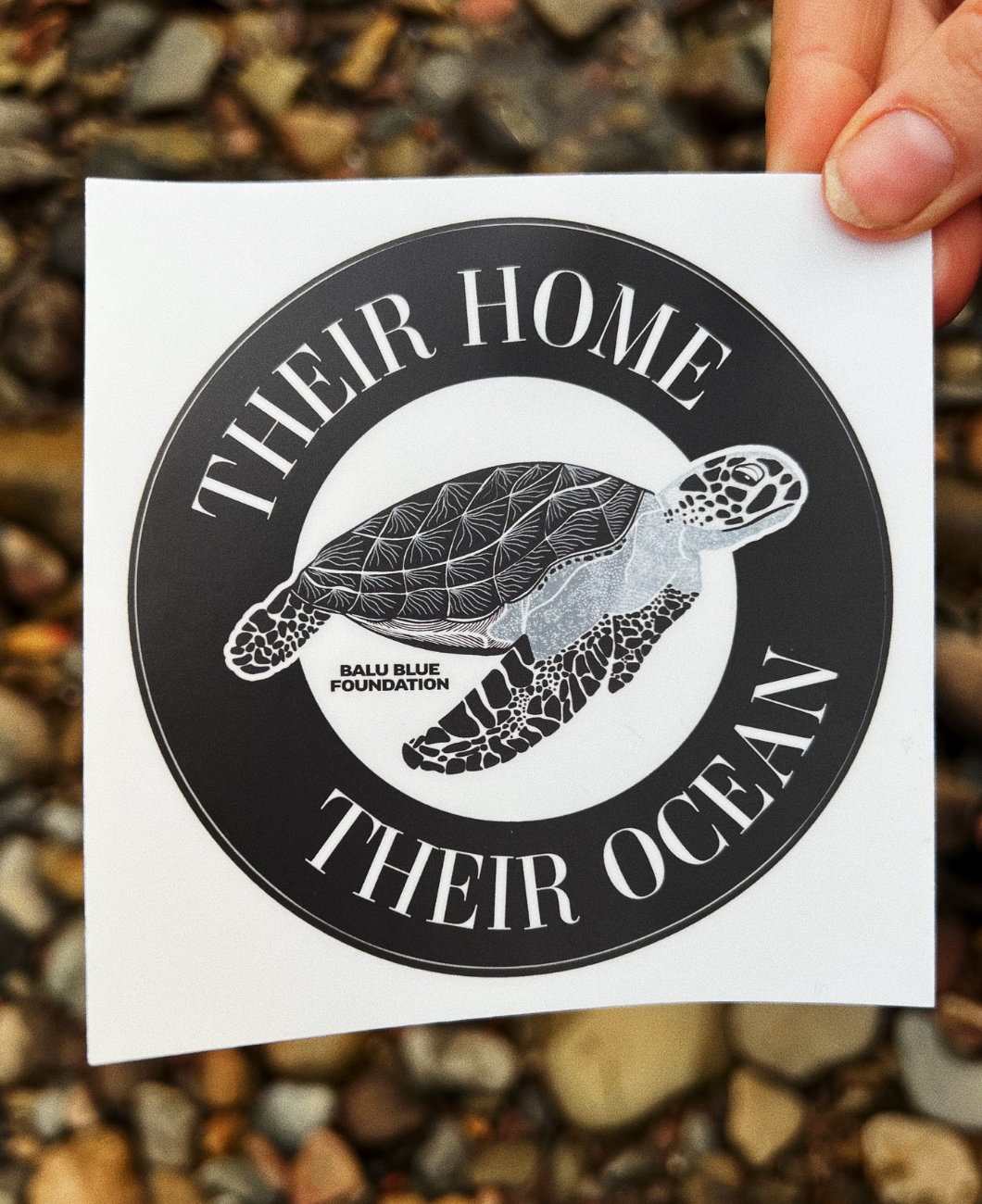 THEIR HOME, THEIR OCEAN - Bumper Sticker