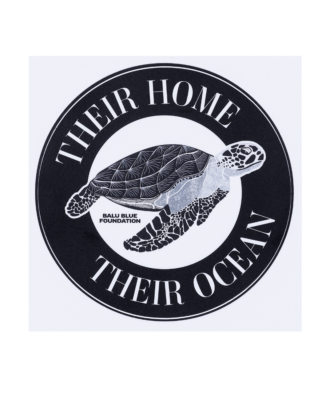 THEIR HOME, THEIR OCEAN - Bumper Sticker